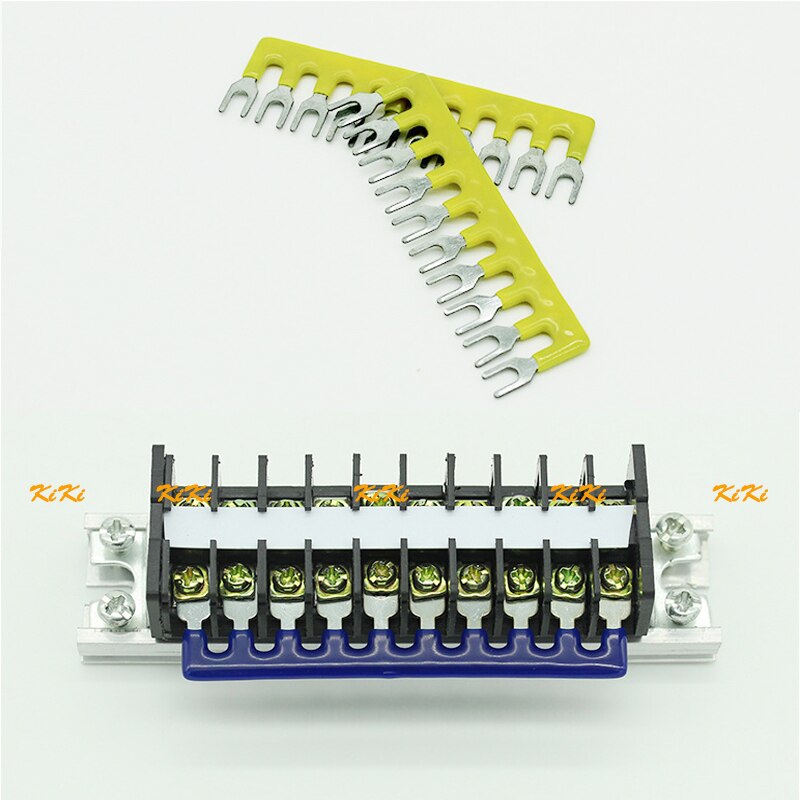 TB 1510 Terminal block connector 15A 10 position TB connection strip Terminal block Short piece Terminal link TB short connector