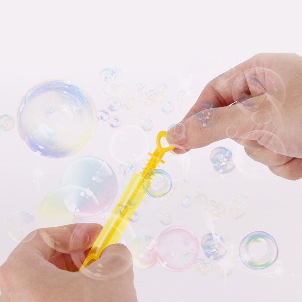 7pcs Empty Bubble Soap Bottle Wedding Birthday Party Decoration Bubble Maker Children Outdoor Bubble Toy