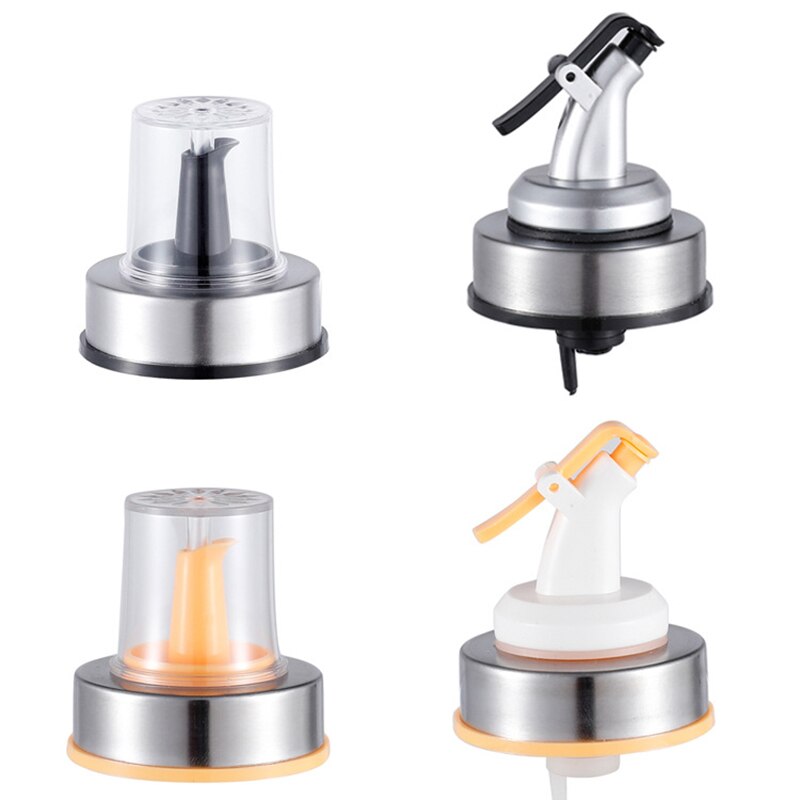 Yomdid Duurzaam Bottle Cap Stopper Voor Olie Fles Kruiden Fles Saus Azijn Olie Nozzle Spuit Verzegeld Deksel Keukengerei