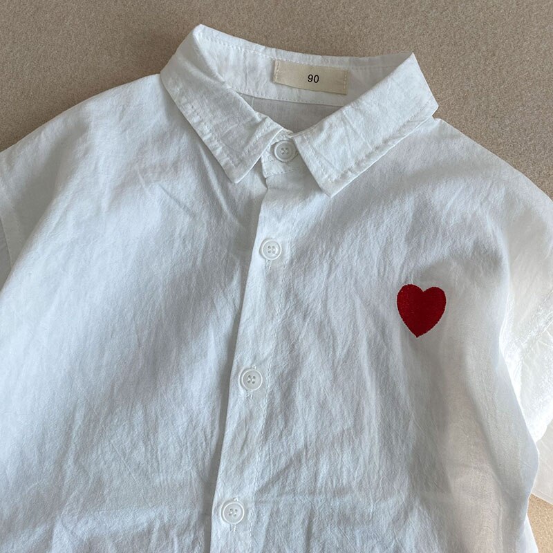 HAYANA 2022 Spring Kids Clothes Long Sleeve Boys Shirts Girls Blouses Korean Casual Shirt for Brother and Sister