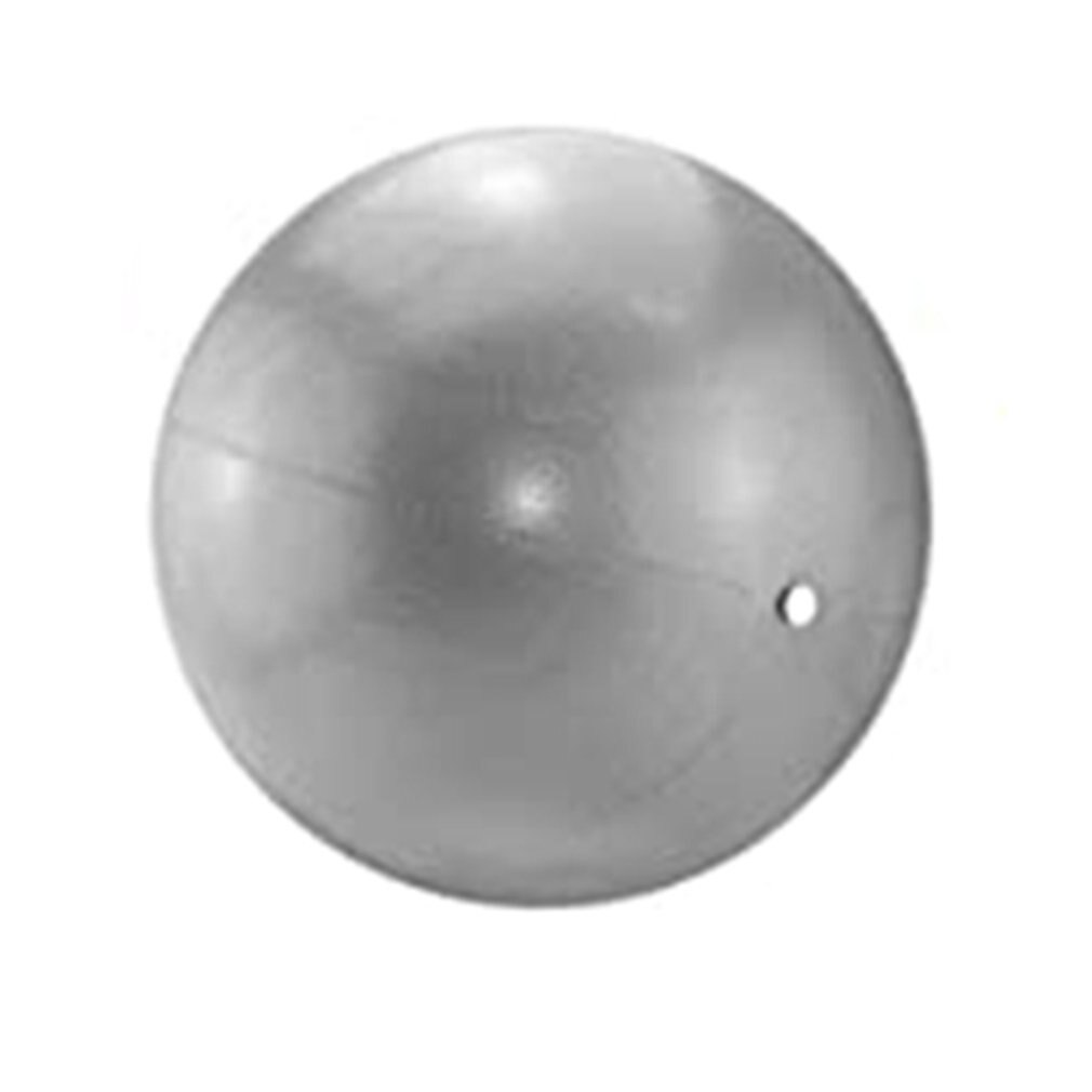 25cm Fitness Yoga Core Ball Indoor Training Yoga Ball Yoga Ball Exercise Gymnastic Fitness Pilates Ball Balance Exercise: Gray