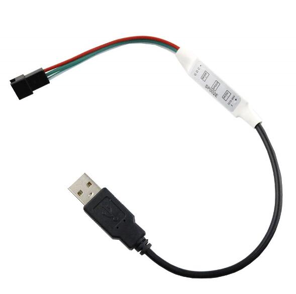 Matrix Led Pixel Module Licht 8*8 16*16 8*32 Pixels WS2812B WS2812 Digitale Flexibele Panel individueel Adresseerbare 5050 Rgb 5V: sp102e