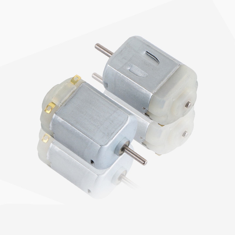 2/1PCS Micro DC Motor 3V 0.2A 13000RPM High Speed Magnetic Massager Refit Mini Electric Motor for DIY Toy Smart Car Fan DC Motor