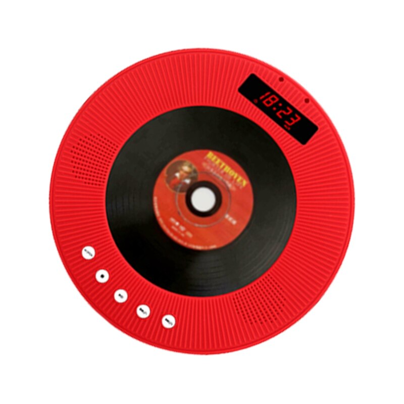 Bluetooth dvd-speler, slimme dvd-speler, draagbare dvd-cd-speler met lange batterijduur, alarmfunctie