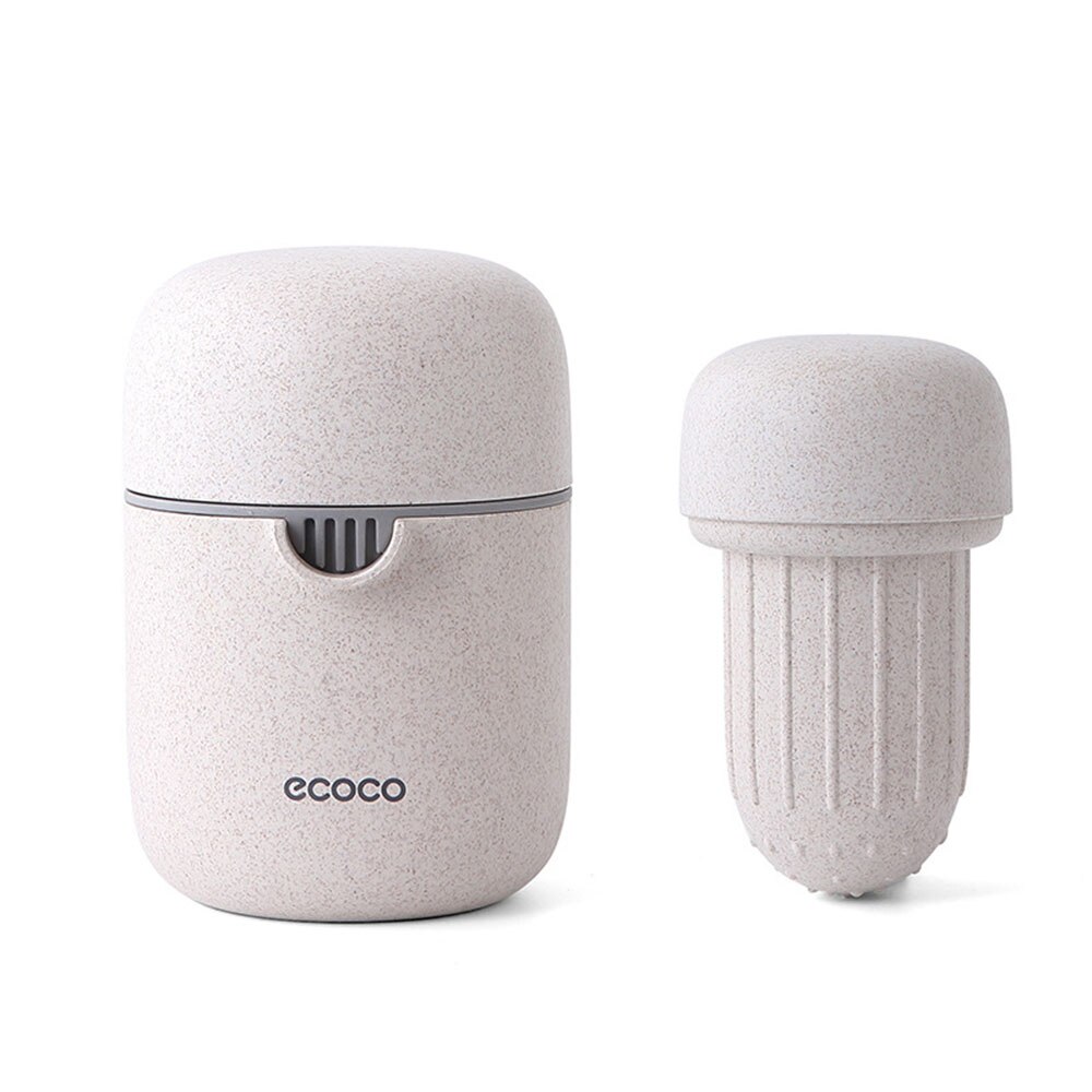 Portable Manual Juicer for Orange Lemon Watermelon Fruit Squeezer Original Juice Child Healthy Life Juicer Machine: Wheat color