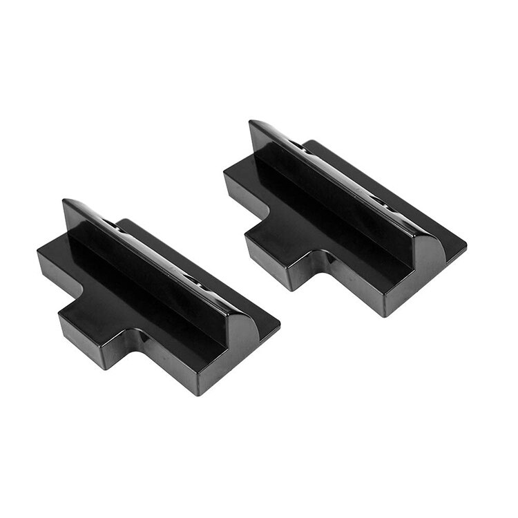 Abs 180Mm Korte Side Pv Zonnepaneel Montage Montagebeugel Spoiler Voor Dak Caravan: black