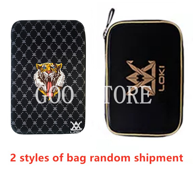 LOKI 6 Star Sticky Table Tennis Racket 7 ply Carbon Blade PingPong Bat Pimples in Ping Pong Paddle for Fast Attack