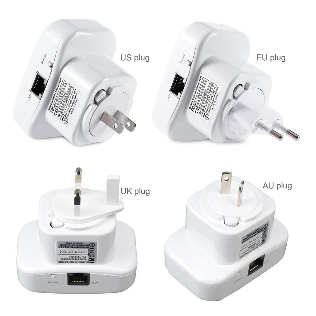 Wireless Wifi Repeater Wifi Range Extender Router Wi-Fi Signal Amplifier 300Mbps WiFi Booster 2.4G Wi Fi Ultraboost Access Point