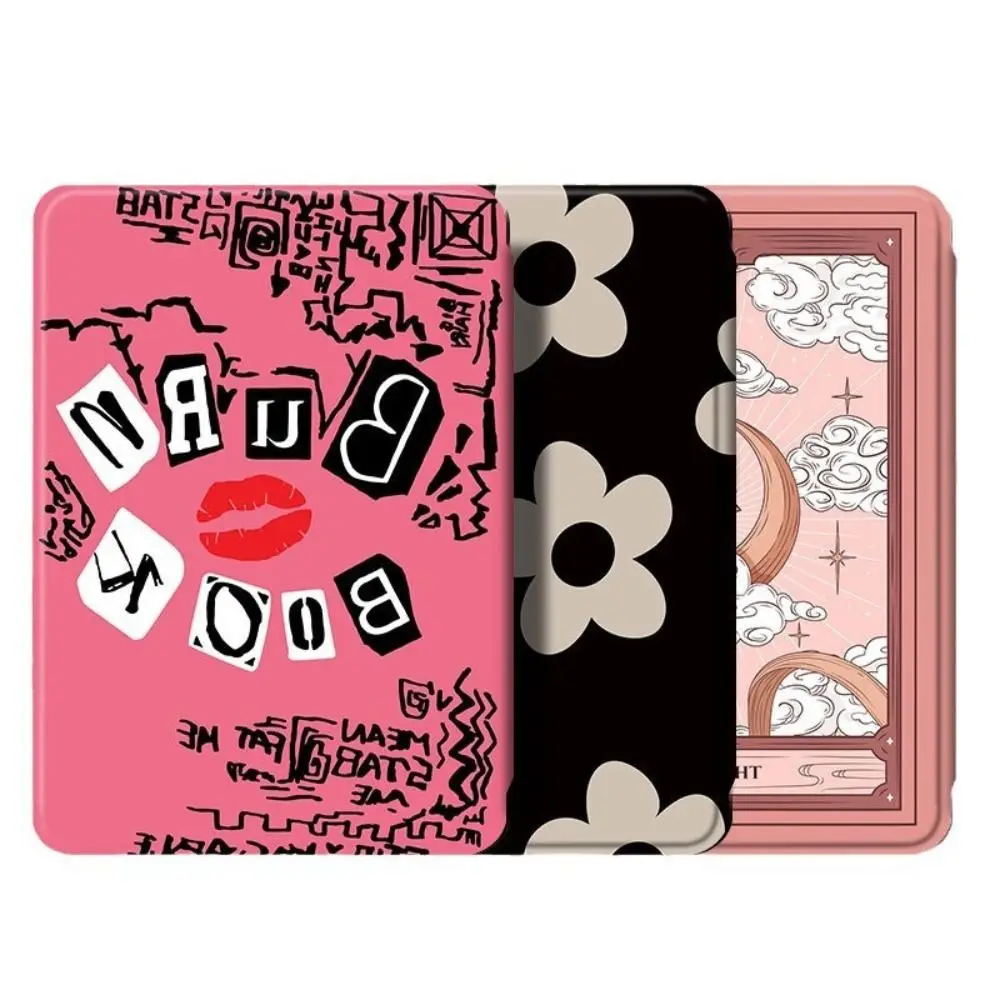 11th :a generationens 6-6.8- tums e-läsarfodral i läder, reptåligt, stötsäkert, ultratunt skal för kindle paperwhite