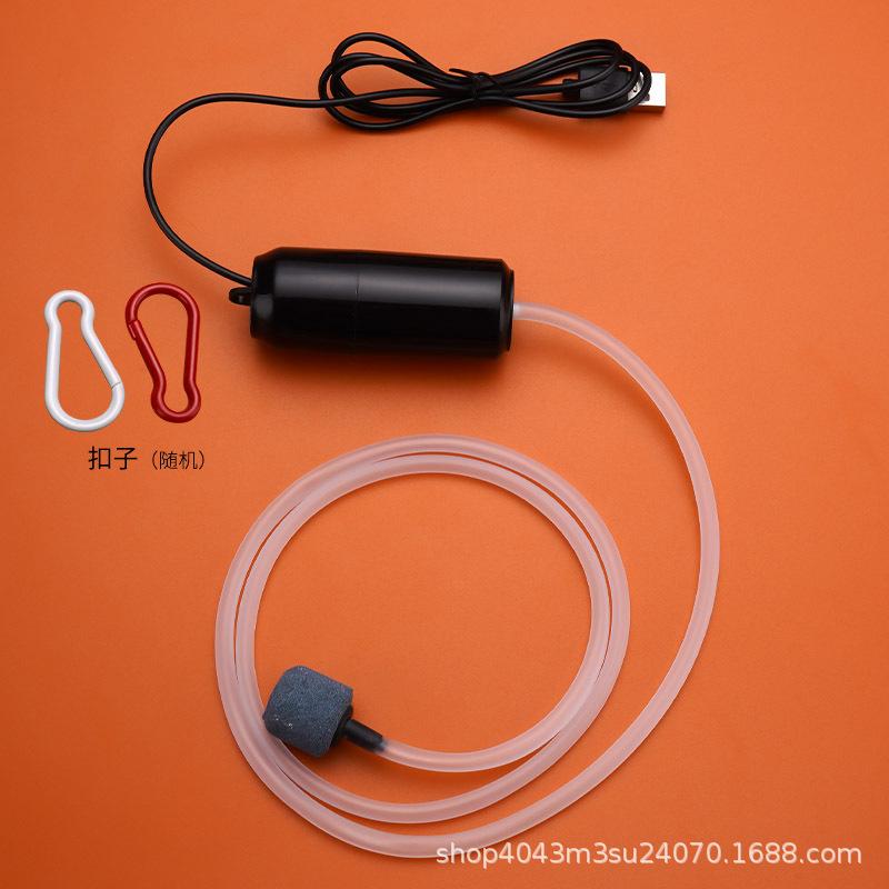 Huishoudelijke Stille Usb Mini Zuurstof Luchtpomp Aquarium Accessoires Beluchter Kleine Draagbare Farming Vissen Aquarium Accessoires: small displacement 4