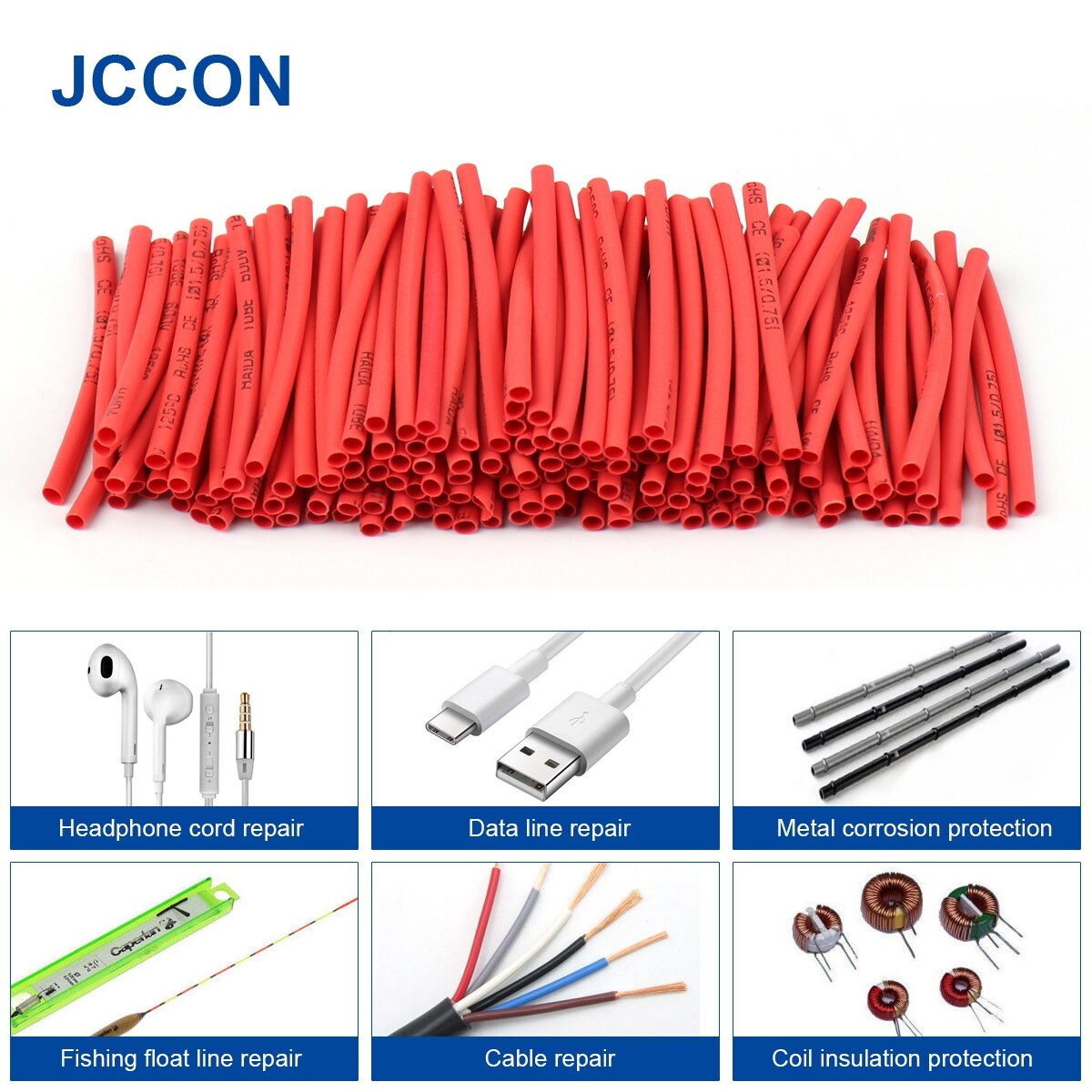 780 Stks/doos Thermoresistant Buis Krimpkous Wikkelen Kit Termoretractil Krimpen Tubing Diverse Draad Kabelhuls Kleur