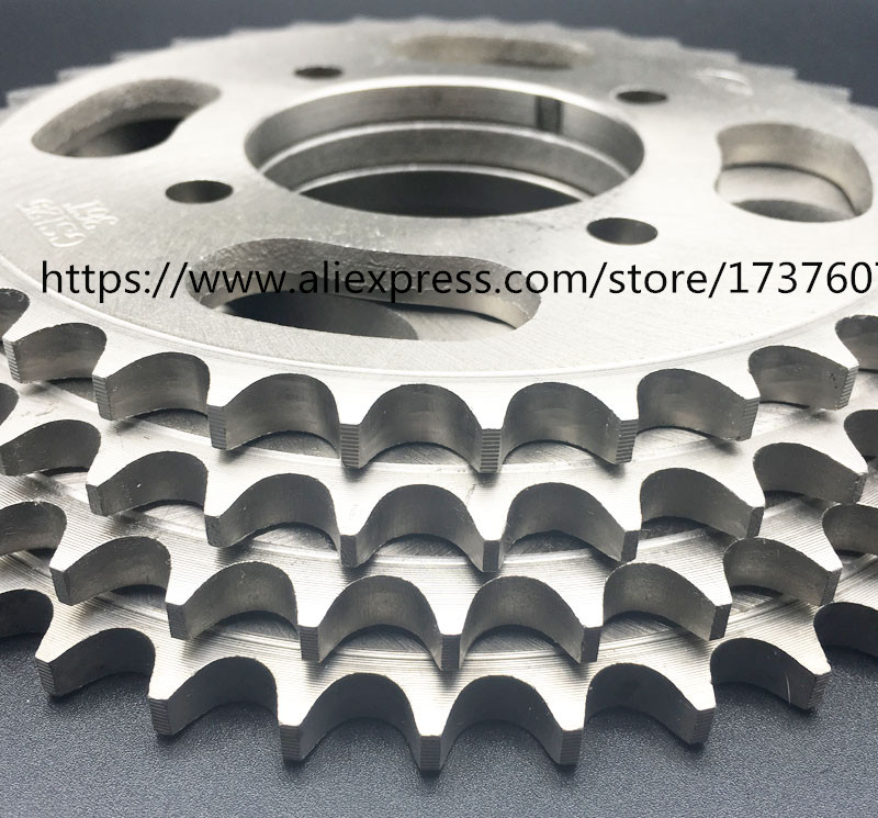 Piñón de motocicleta EN GS 30T 34T-53T 36T 38T 39T 41T 43T/EN GS, piñón de motocicleta/dientes de piñón de motor/suciedad de motocicleta