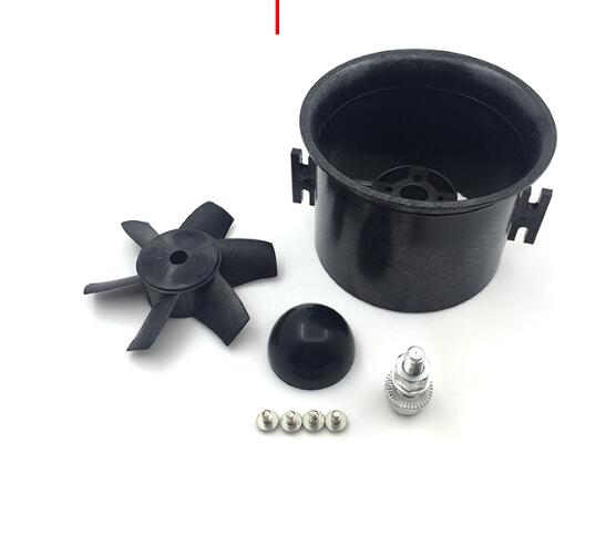 70mm EDF zestaw QX-silnik marka z 6 ostrzami wentylator kanałowy garnitur dla samolotu RC, producent bezpośrednia oferta: żółty