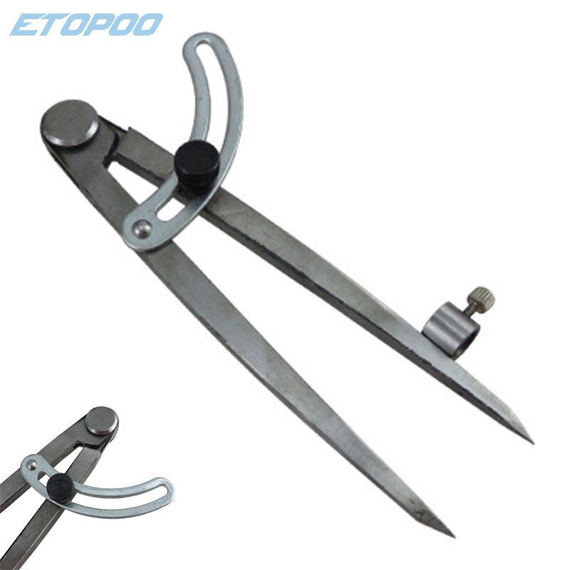 150 250mm 300mm Steel Wing Divider Pencil Marking Compass-Circle Maker Adjustable Scriber Craftsman Architect Student Carpenter
