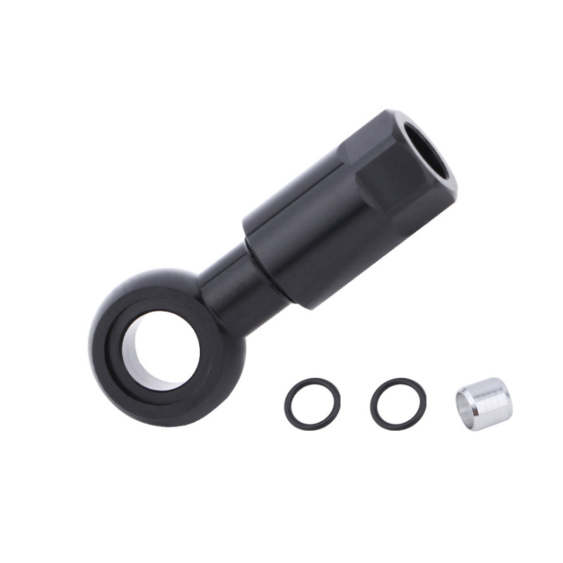 Aguja de manguera de freno de disco hidráulico para bicicleta, Oliva, SLX XT, HB-90, M775, M785, M9100, M8000: black