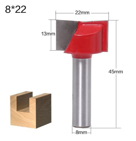 Top 1pc 8mm Schacht Reinigen Bodem Hout Router Bit Tungsten Carbide Graveren Mes Houtbewerking Gereedschappen End Frezen cutter: NO3
