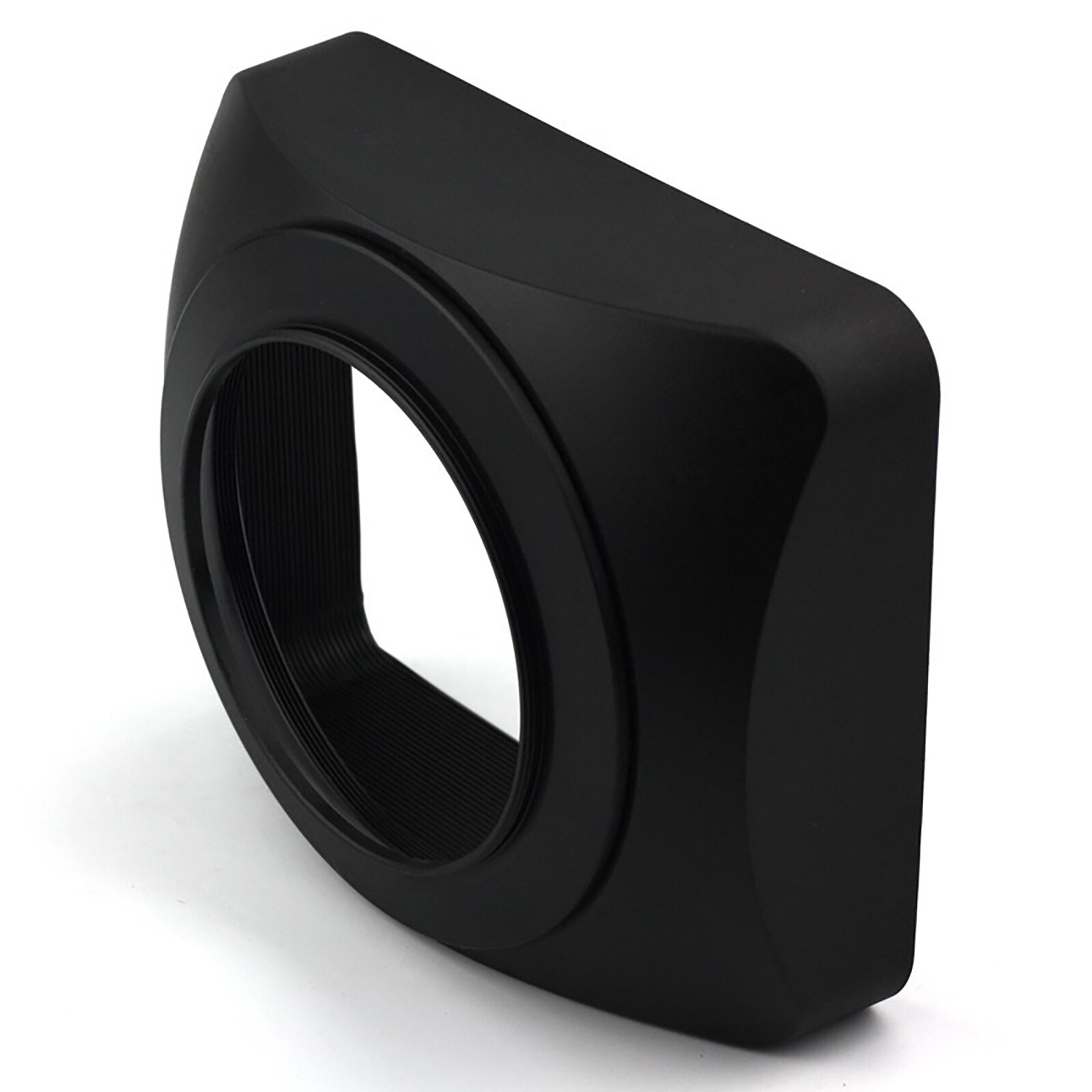 77mm Square Lens Hood Sun Shade for DV Camcorder Video Camera DSLR Wide Angle Accessories Black