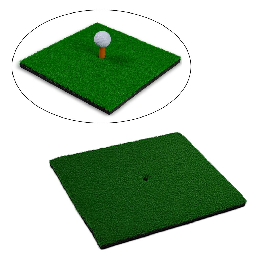 Golf Practice Mat Backyard Pad Office Garden Golfing Chipping Turf Equipment