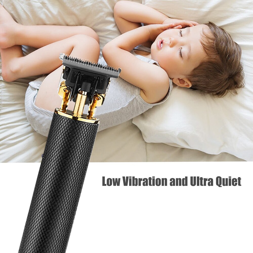 Electric Hair Clipper Electric T-Blade Trimmer Grooming Cordless Cutting Eyebrows Beard Razor Sharp Men's Hair Cutting Machine