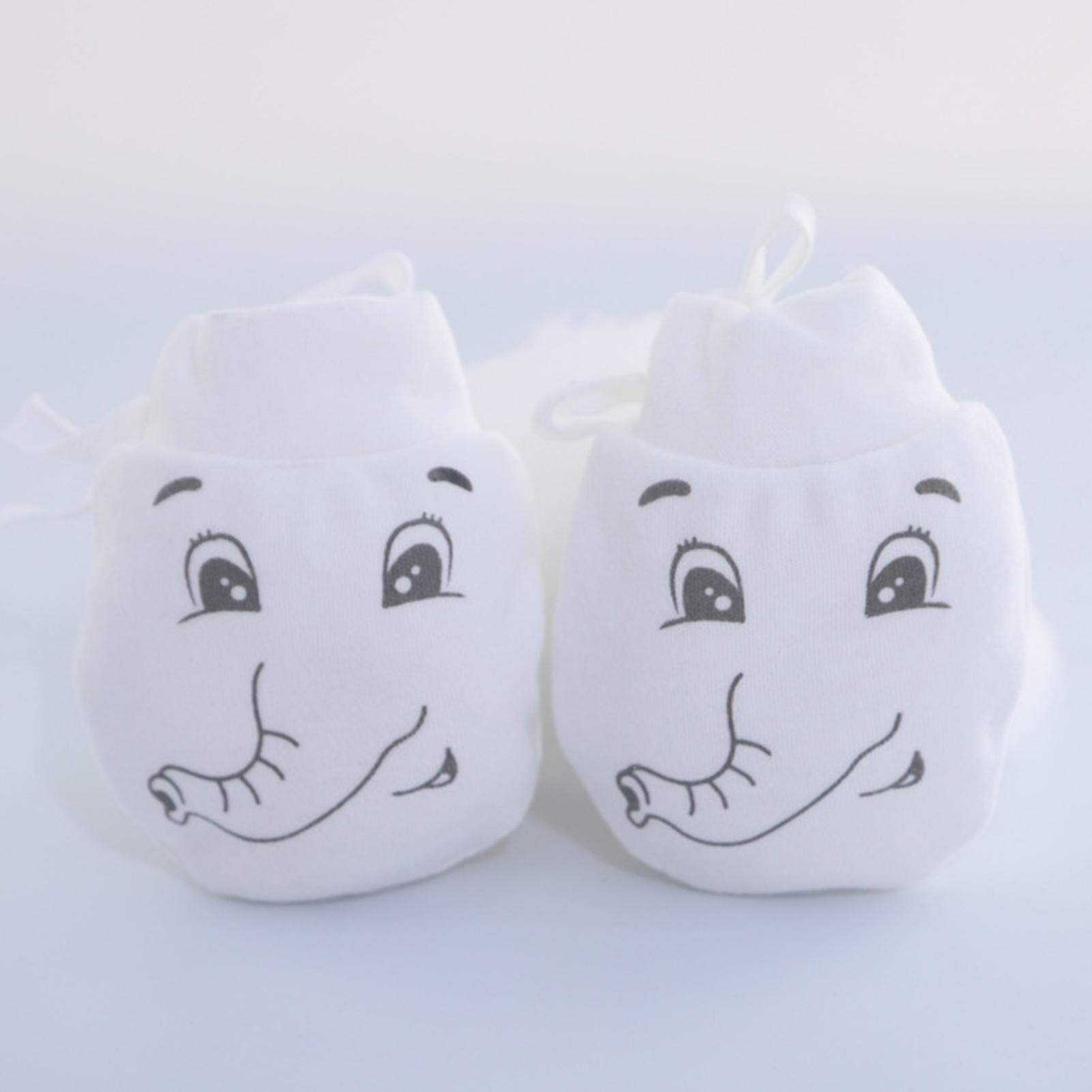 Pasgeboren Comfortabele Handig Praktische Stijlvolle Duurzaam 0-6 Maanden Oud Mitten Anti-Kras Gezicht Bescherming Warme Handschoenen