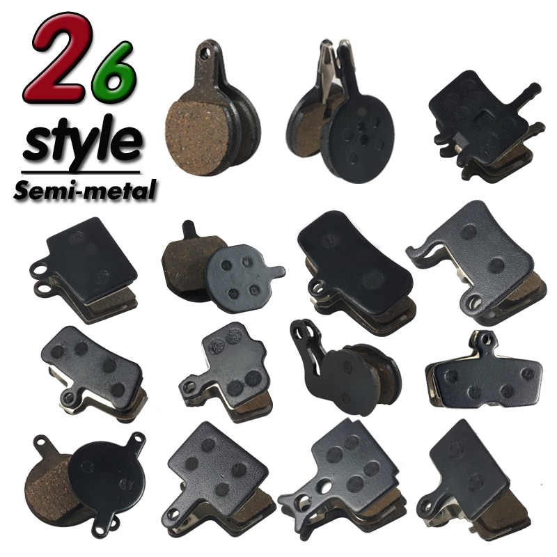 4 Paar Fiets Schijfremblokken Fiets Voor Shimano Xt/R Zoom 975 985 Zee MT5 315 Magura MT8 sram Avid BB5 Elixir DB1S Semi-Metallic