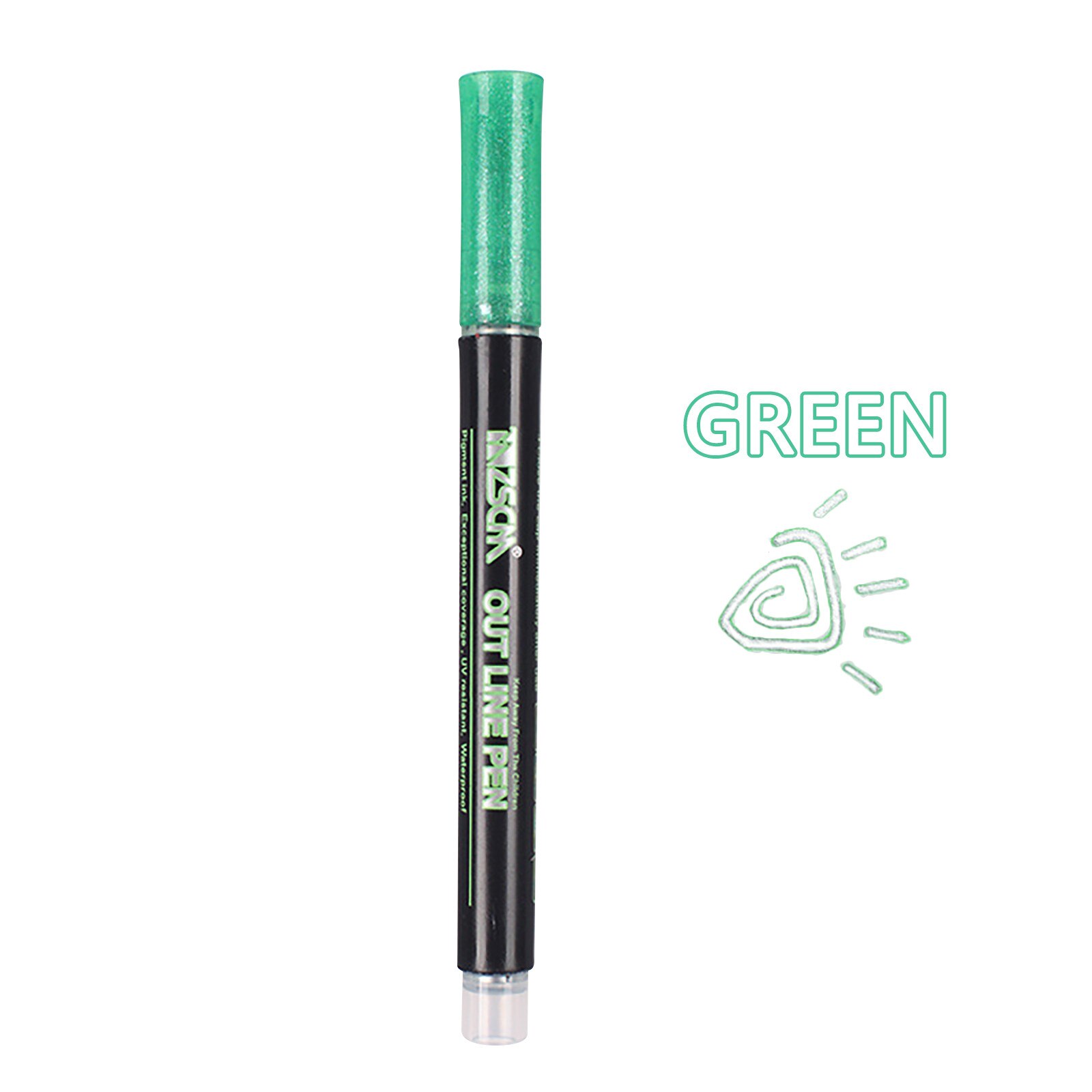 24pcs/set Colorful Double Line Pen Highlighter Fluorescent Marker Candy Color Student Multicolor Hand Note Pen For School Poster