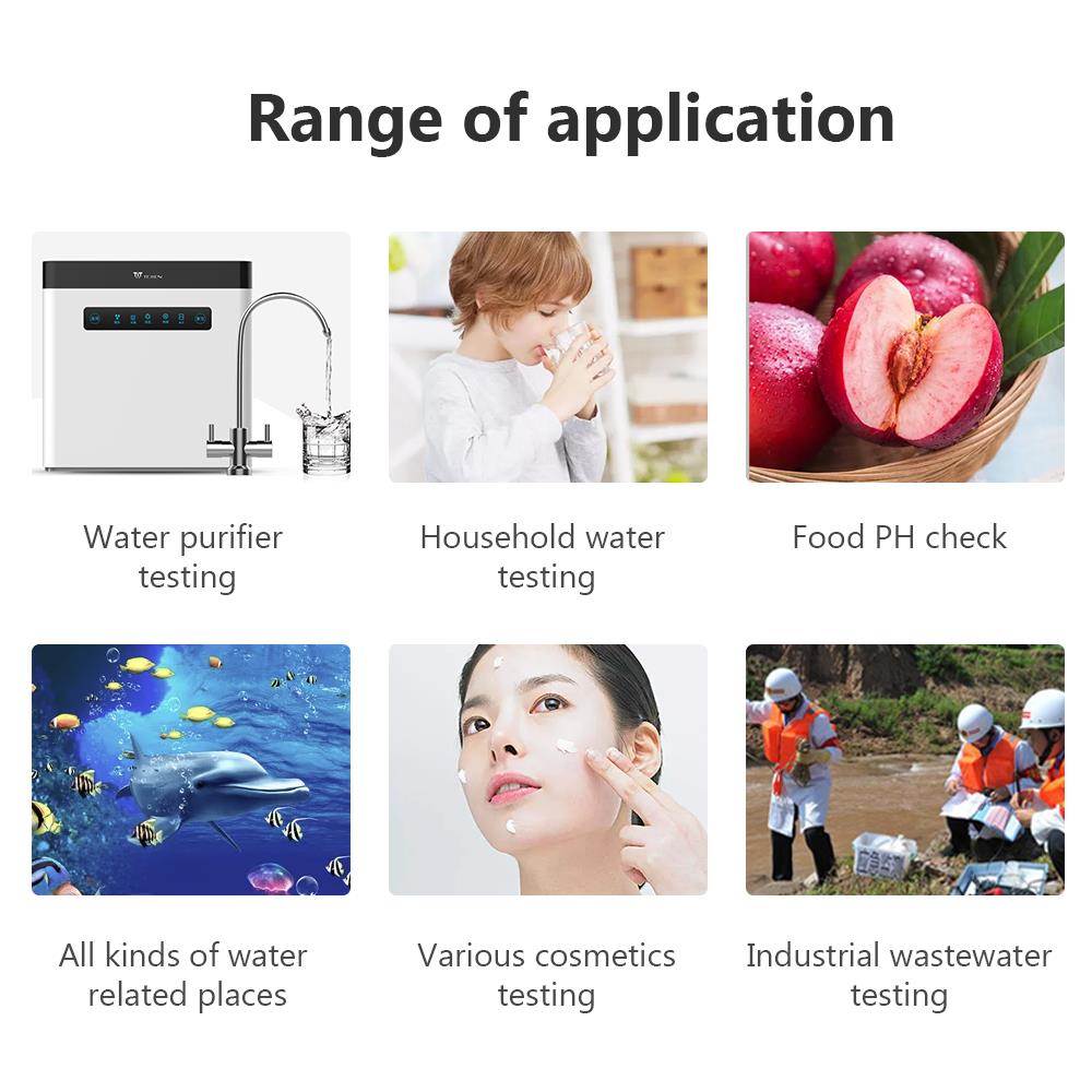 Digital PH Meter Acidity Tester Accuracy 0.01 PH Tester Aquarium Pool Water Measure Wine Urine Automatic Calibration