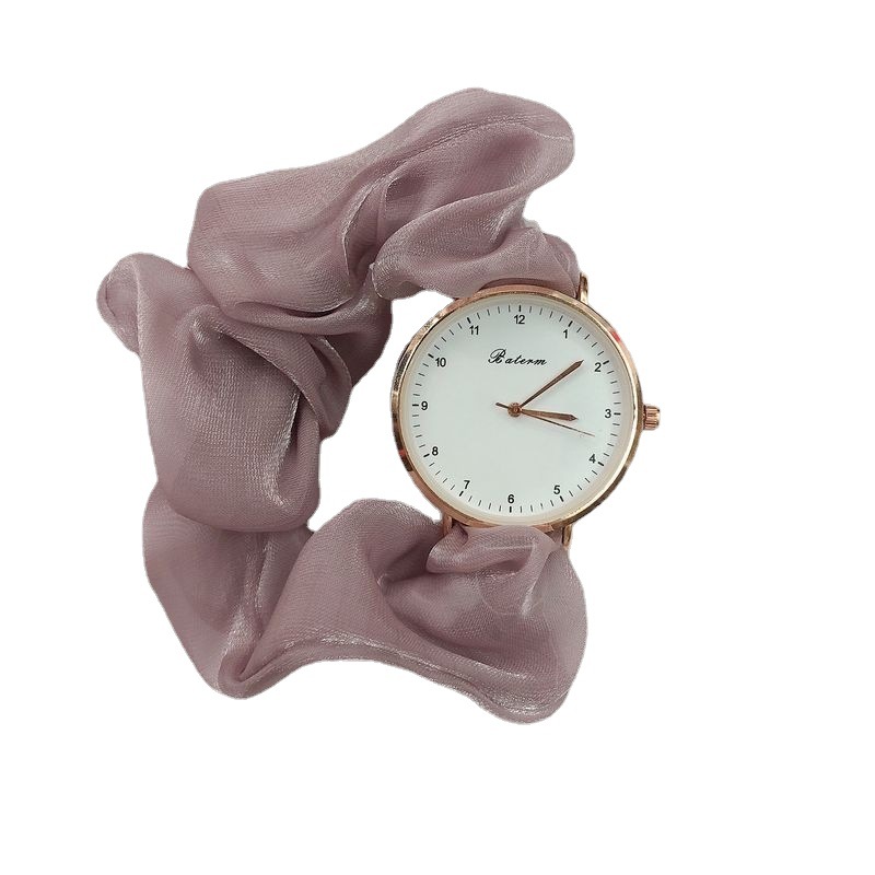 Montre numérique créative avec Bracelet en ruban pour fille, petite fée, élégante, sans fermoir