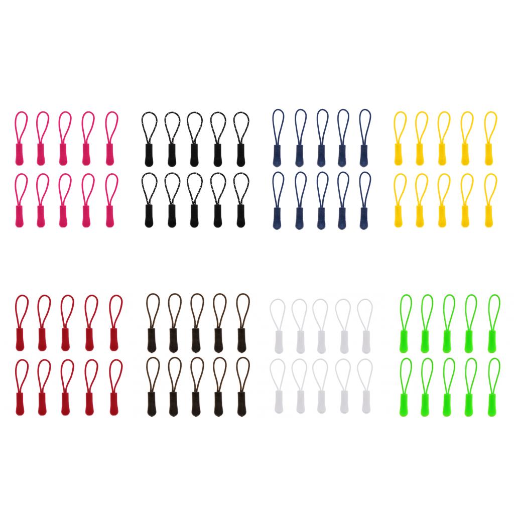 10 kpl kestävä vetoketju vetää vetoketjuista vetoketjutunnisteet johto vetää vetoketjun jatkoa vetoketjun kiinnitin takin reppuun