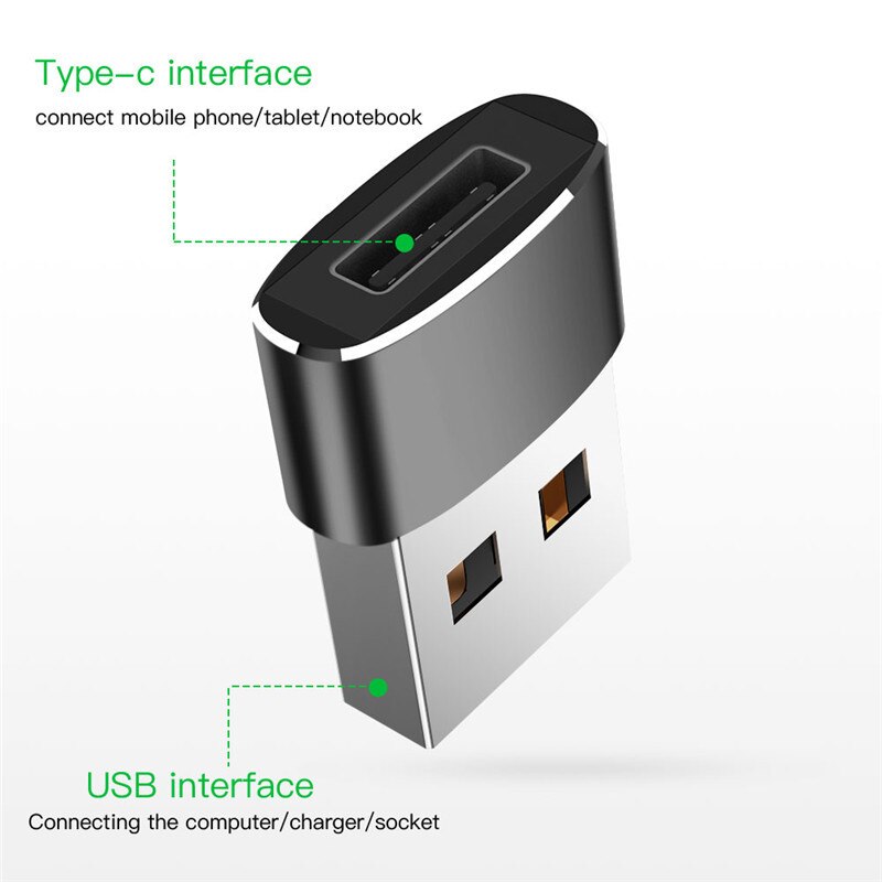 OTG Cable Type C Phone Adapter USB C Female to USB2.0 Male Converter Computer Adapter For Samsung Huawei Xiaomi
