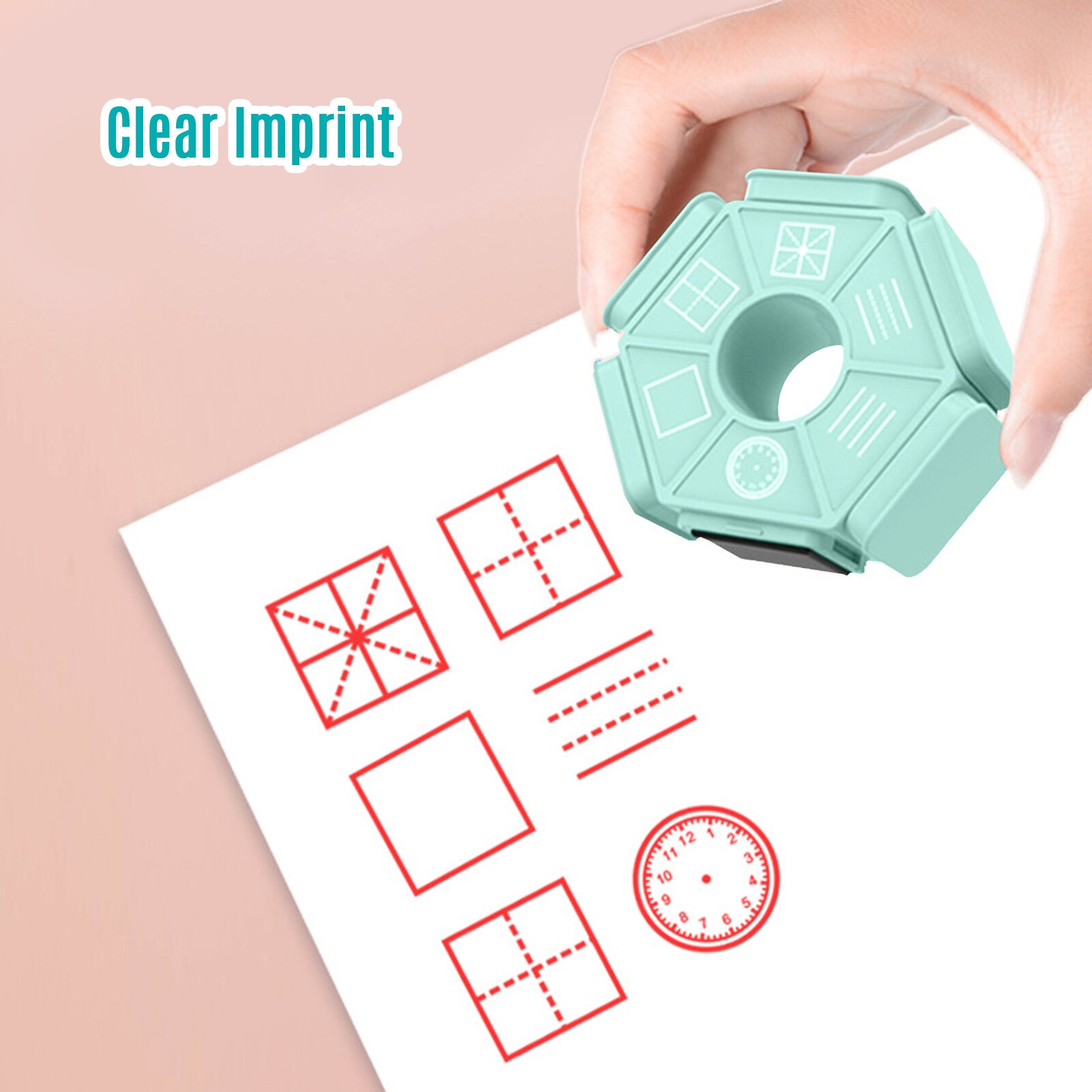 Leraar Postzegels Inkten Commentaar Stempel Engels Versie Lof Beloning Voor School Grading Stempel Motivatie Berichten Lekkage-Proof