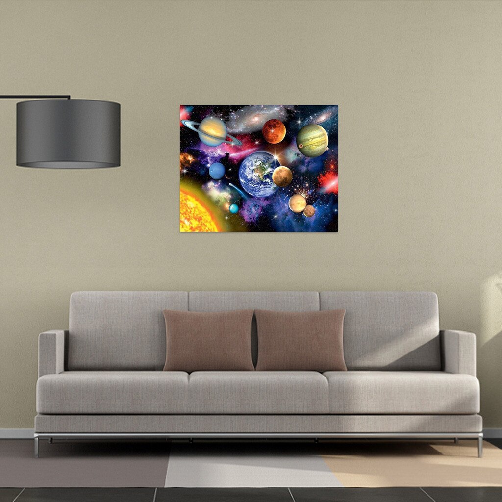 Acht Planeten Diy Schilderij Van Nummers Kit Kleuren Door Getallen Foto Nummers Home Decors Met Borstel En Verf #25