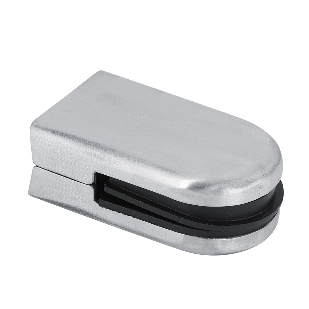 Glass Clamp Stainless Steel Clip 6-8mm Flat Glass Clamp Bracket Holder Window Balustrade Staircase Hardware Accersories