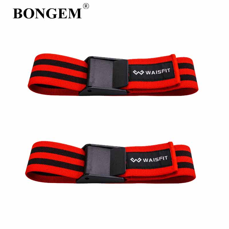 Bongem fitness gym udstyr bfr okklusionsbånd bodybuilding vægtløftning wrap til biceps blodgennemstrømningsbegrænsningstræning