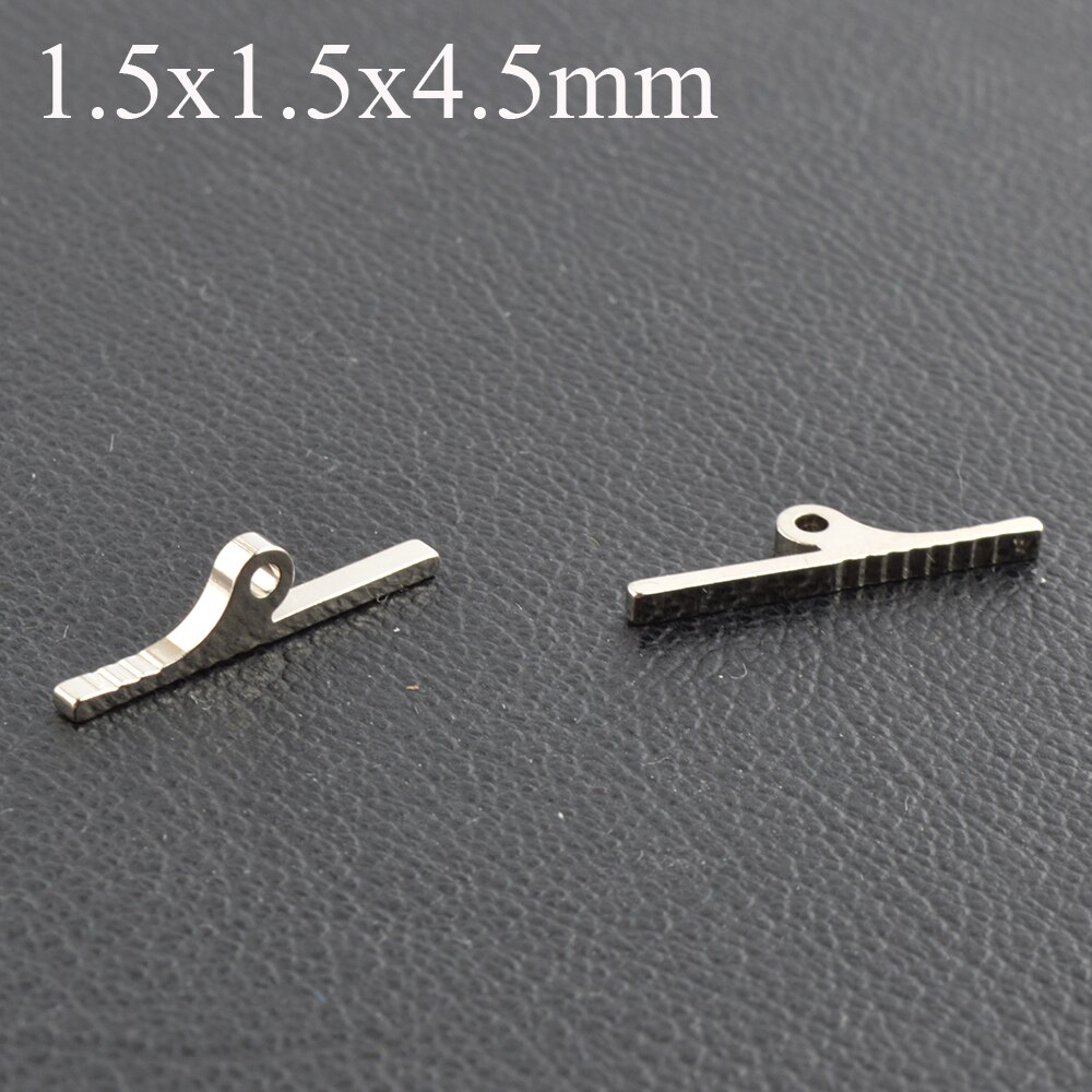 100pcs glasses hinge,hinges for eyeglass repairing universal hinges for eyeglasses 1.5x1.5x4.5mm