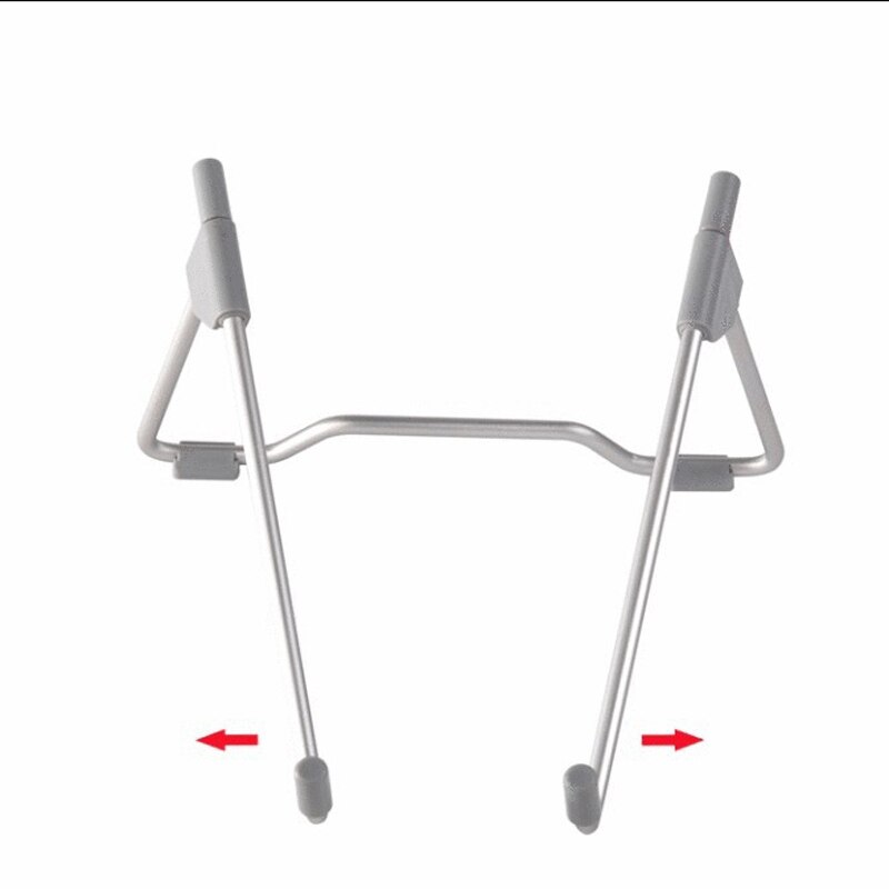 Soporte plegable portátil para ordenador portátil, Altura ajustable en ángulo de visión, soporte de aleación de aluminio, soporte de 10-17 pulgadas para Notebook para ASUS