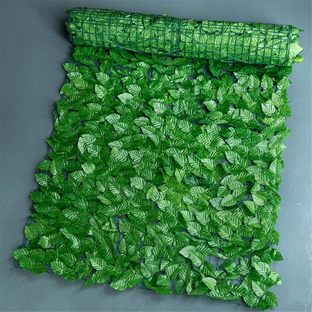 Artificial Leaf Screening Roll UV Fade Protected Privacy Hedging Wall Landscaping Garden Fence Balcony Screen