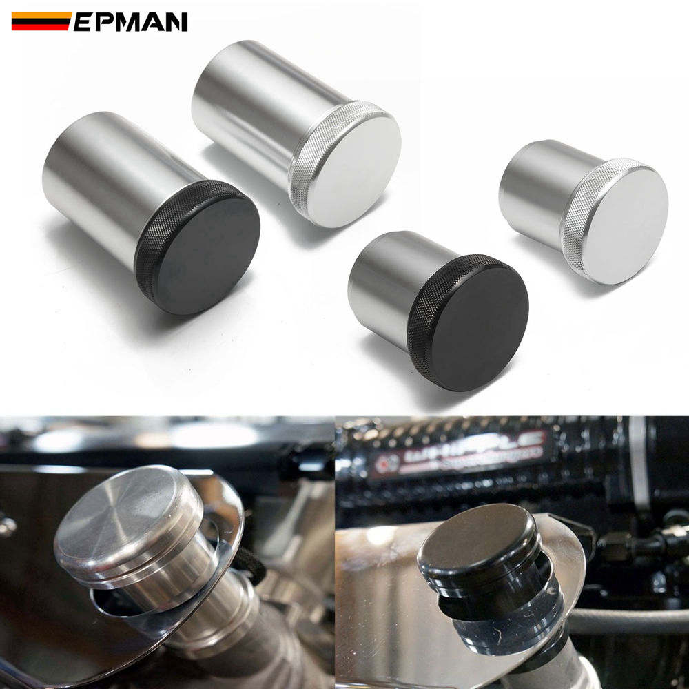 EPMAN Billet Aluminium Weld On Filler Neck + Cap 2"/1.5" Weld On Fuel Water Overflow Tank Splash Bowl, Fuel Tank Etc. EPYXG220