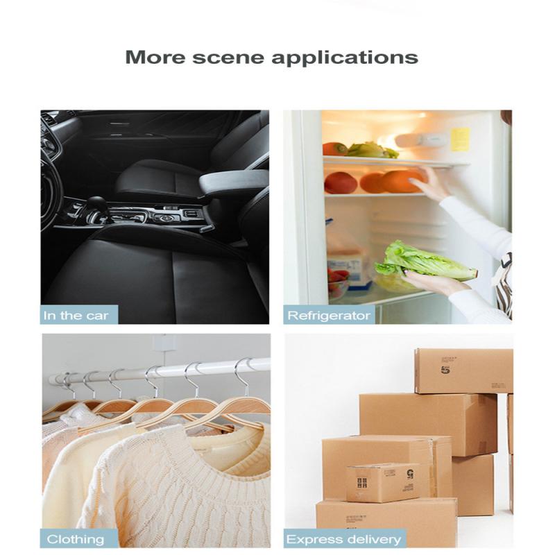 LED UVC Disinfection Lamp Car Small Ultraviolet Lamp Mobile Pet Portable Sterilizer USB Rechargeable Car Air Purifiers Car Light