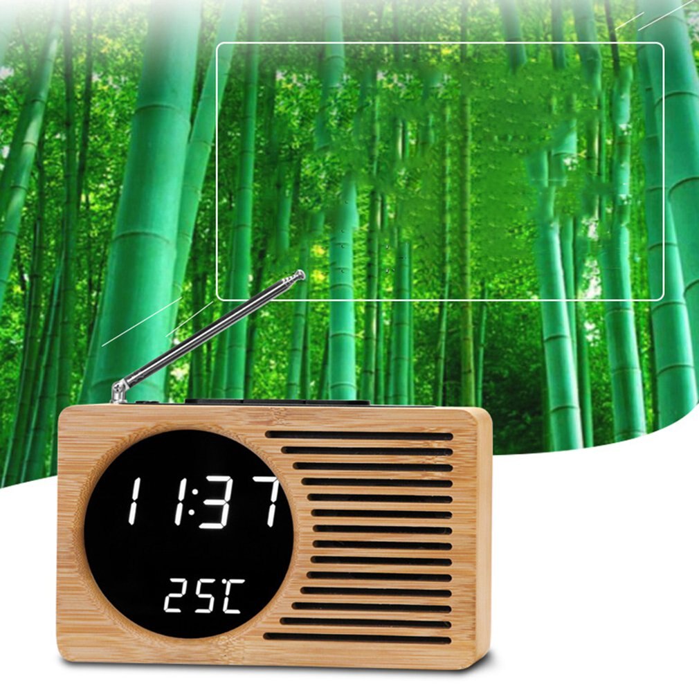 Lcd digital timer radio mini bærbar fitness timer med beslag