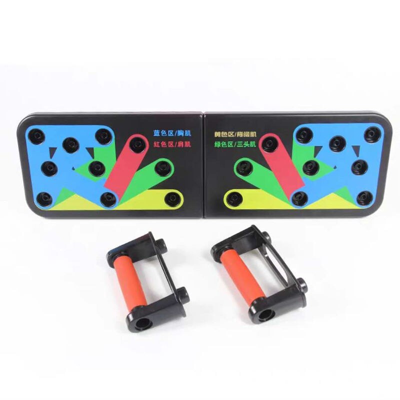 Push-Up-Board, İnklapbaar, 9-İn-1 Push-Upboard, Bodybuilding