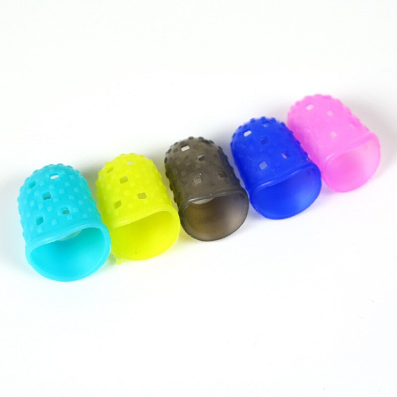 Gitarre Spielen Finger Schutz String Instrument Silikon Finger Protector Links Hand Gitarre Anfänger Praxis Finger Schutz