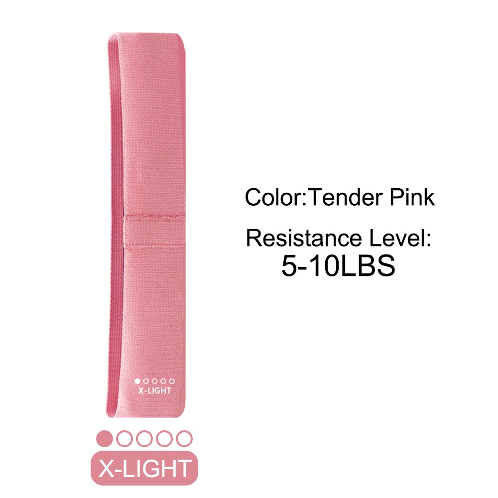 105lb Lange Widerstand Schleife Band einstellen unisex Fitness Yoga Elastische Bands Hüfte Kreis Oberschenkel Hocken Band trainieren Fitnessstudio Ausrügestochen für hause: Rosa 5-10lb