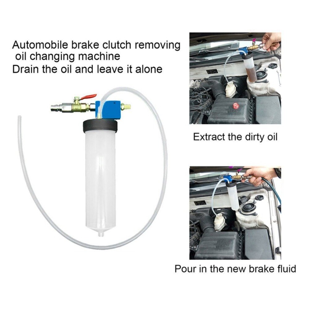 Auto bil bremsevæske olieskift udskiftning værktøj oliepumpe hydraulisk kobling olieudlufter tom udskiftning olieskift pumpe sifon