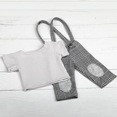 0-1M Neue Geboren Baby Kleidung Mädchen Jungen Hut Plaid Kostüm Wenig Gentleman Neugeborenen Fotografie Requisiten Foto Studio zubehör Hosen: 2