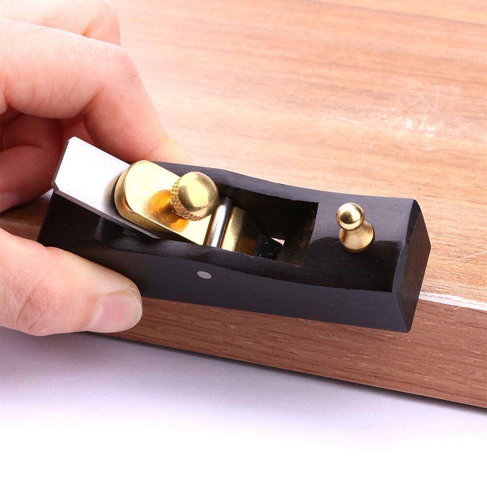 Mini Wood Planer Hand Tool Flat Bottom Wood Trimming Plane for Woodworking Wooden Planing OCT998