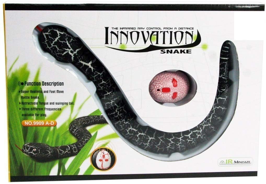 Infrarood Afstandsbediening Rattle Snake Speelgoed Simulatie Ratelslang April Fool 'S Dayrechargeable Afstandsbediening Realistische Voor Kids