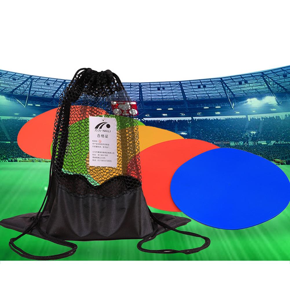 Football Training Mark Plates Soft PVC Sport Exercise Traffic Plate Athletes Physical Strength Training Pads Marks