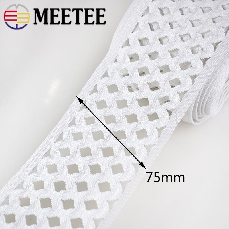 Mesh Naaien Elastische Bands Soft Skin Elastische Tailleband Nylon Stretching Rubber Band Voor Broek Rok Riem Diy Kledingstuk Accessoires