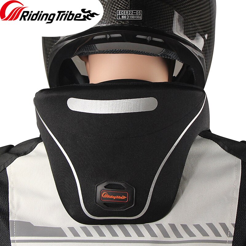 Riding Tribe Neckguard Motorcycle Neck Brace Protector Reflective Moto Off Road Protective Gear Support Helmet HX-P24